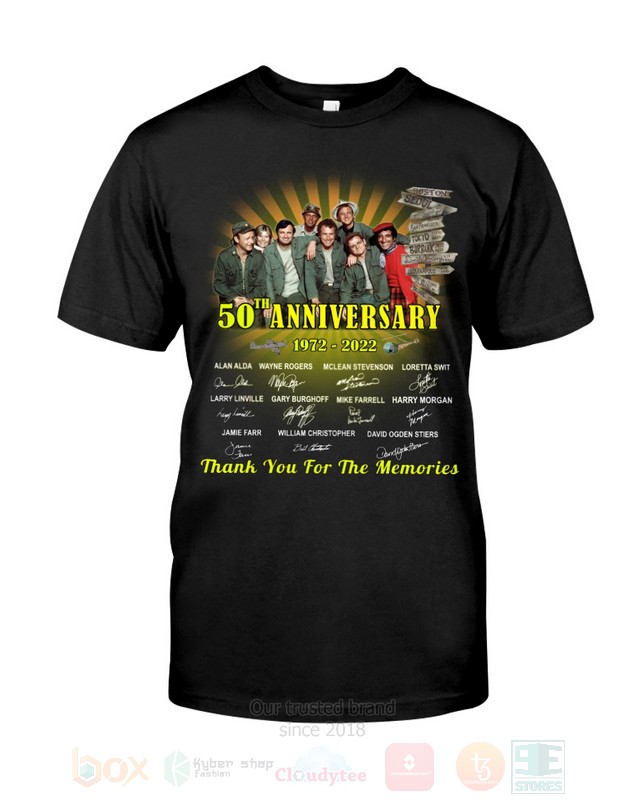 50th Anniversary 1972 2022 2D Hoodie Shirt