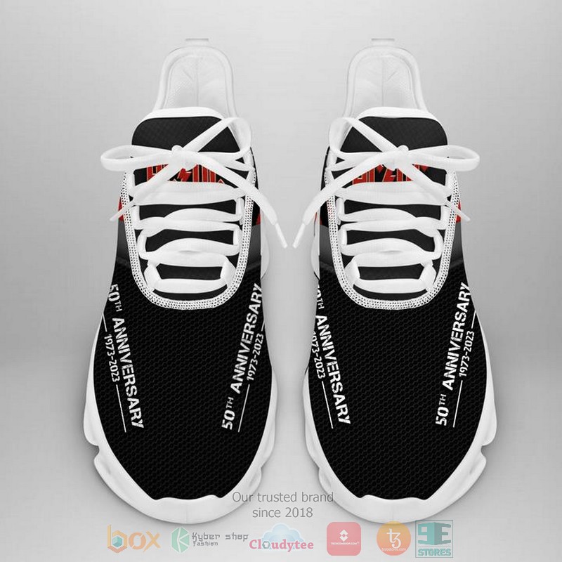 NEW AC DC band 50th Anniversary 1973 2023 clunky max soul Sneakers 4 AC DC band 50th Anniversary 1973 2023 clunky max soul shoes 1 2 3