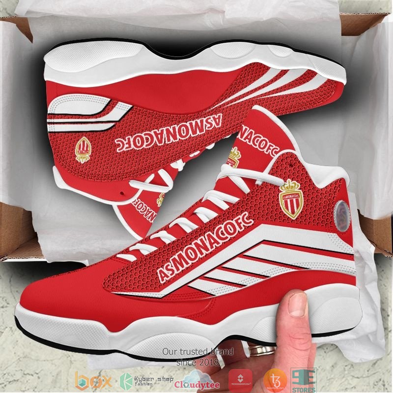 AS Monaco Air Jordan 13 Sneaker Shoes 1 AS Monaco Air Jordan 13 Sneaker Shoes