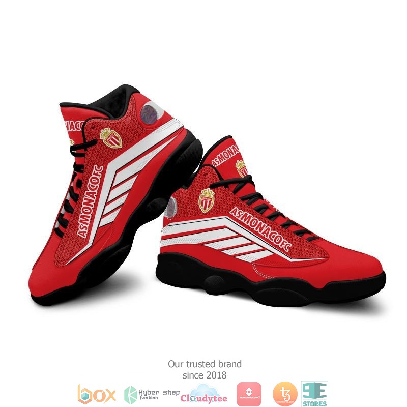 AS Monaco Air Jordan 13 Sneaker Shoes 8 AS Monaco Air Jordan 13 Sneaker Shoes 1 2 3 4 5 6 7