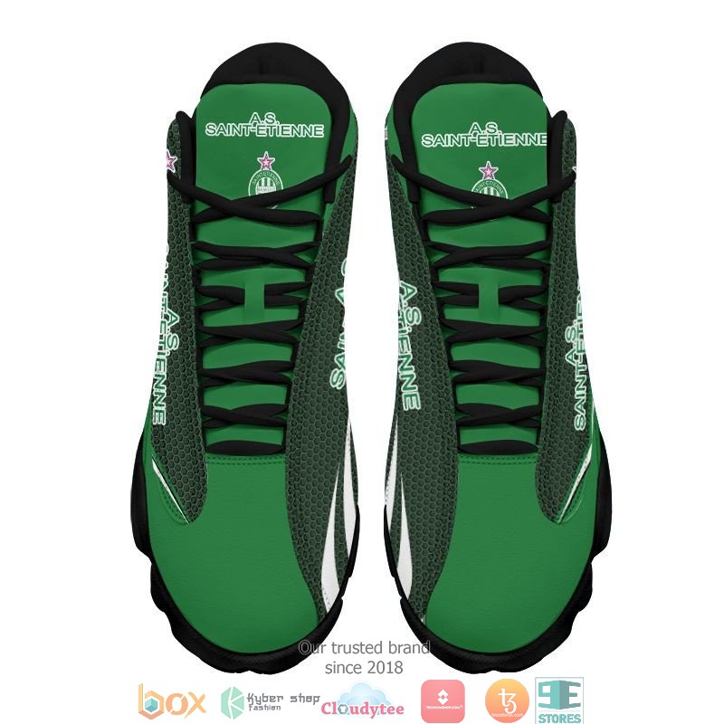 AS Saint Etienne Air Jordan 13 Sneaker Shoes 1 2 3 4 5 6 7 8