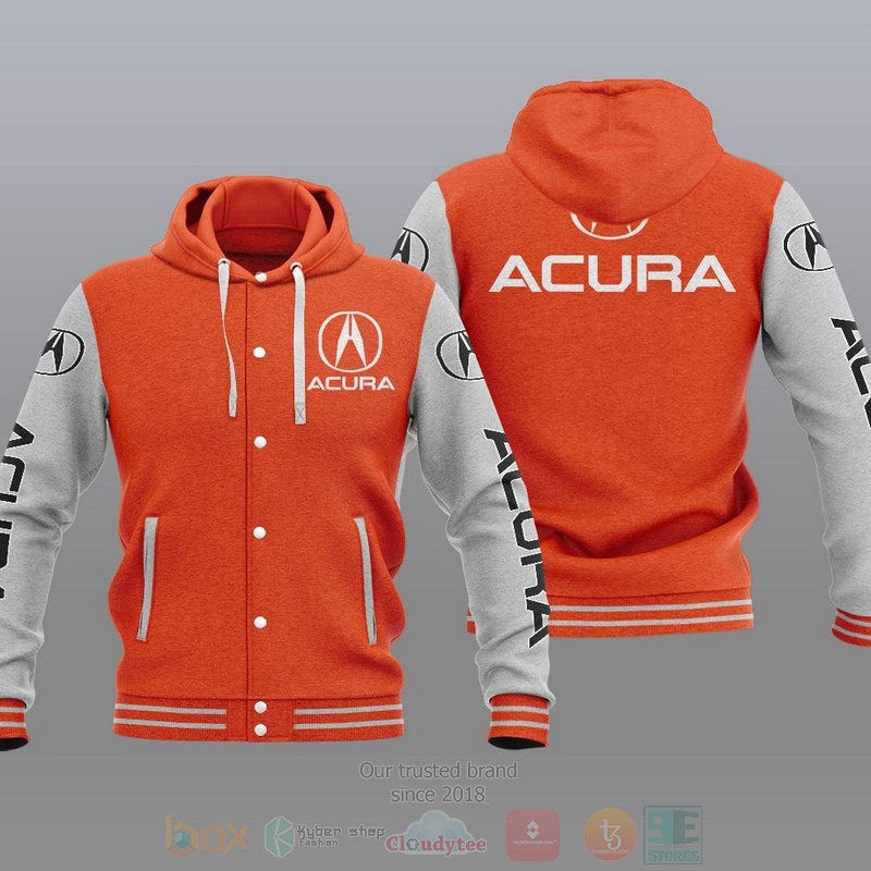 NEW Acura Car 3D Jacket Hooded 6 Acura Car Baseball Jacket Hoodie 1 2 3 4 5
