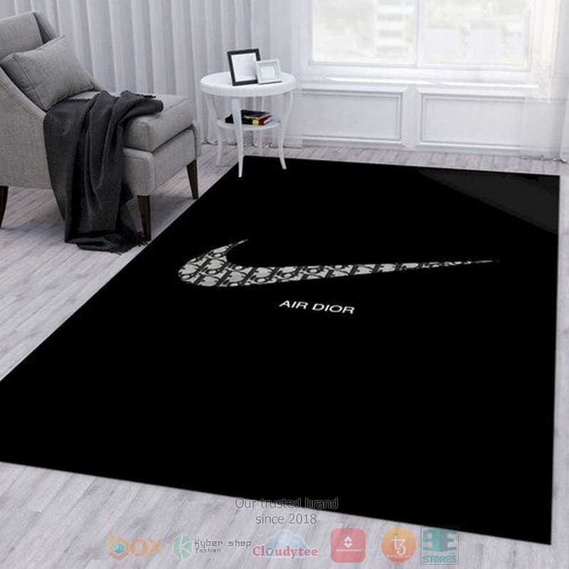 Air Dior Nike black Rug