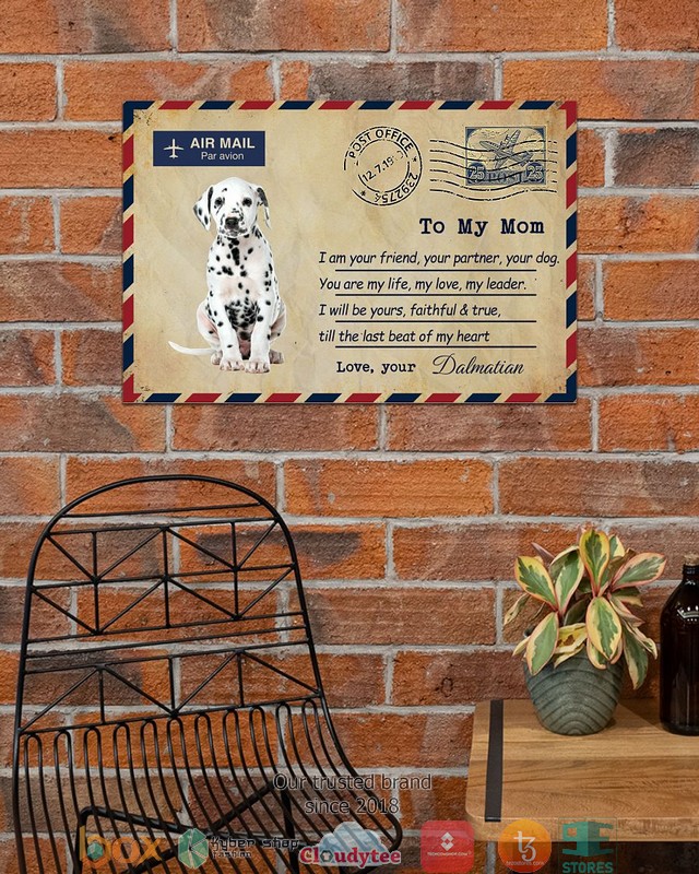 Air Mail To my mom Dalmatian Poster 3 Air Mail To my mom Dalmatian Poster 1 2