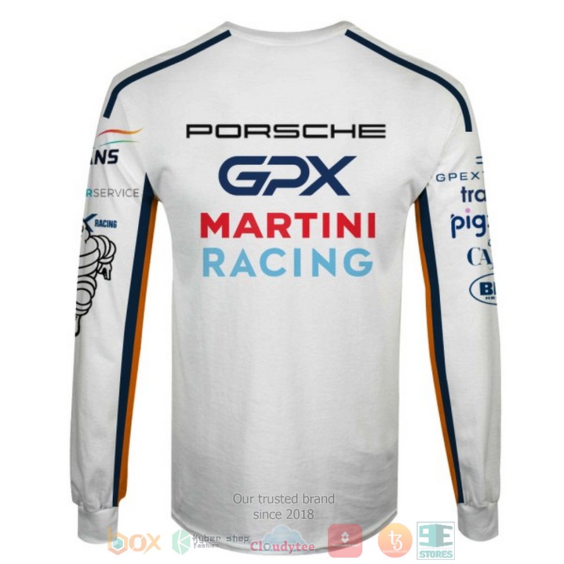 NEW Alain Ferte GPX Martini Racing Porsche 3D shirt, hoodie 6 Alain Ferte GPX Martini Racing Porsche 3D shirt hoodie 1 2 3 4 5