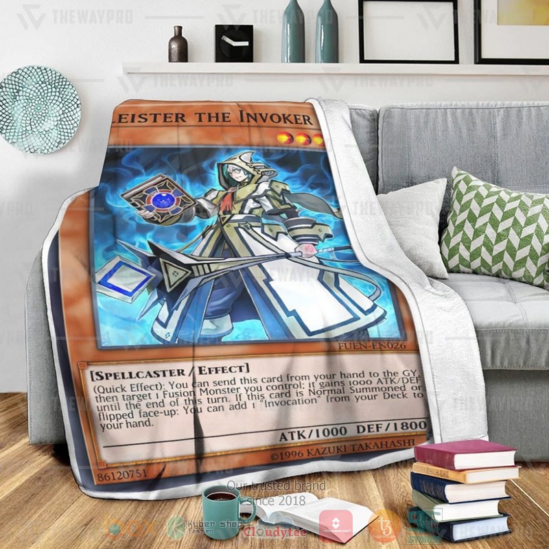 Aleister The Invoker Soft Blanket 1