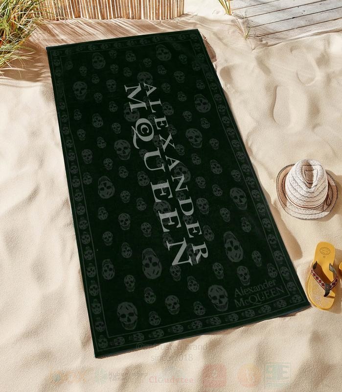 Alexander Mc Queen Microfiber Beach Towel 1