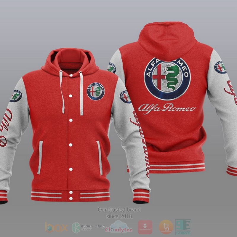 NEW Alfa Romeo Car 3D Jacket Hooded 5 Alfa Romeo Car Baseball Jacket Hoodie 1 2 3 4