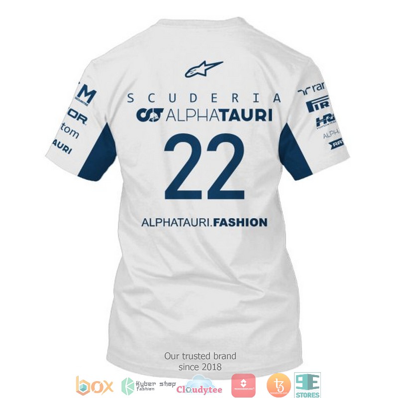 AlphaTauri Tsunoda 22 3d hoodie shirt 1 2 3 4 5 6 7