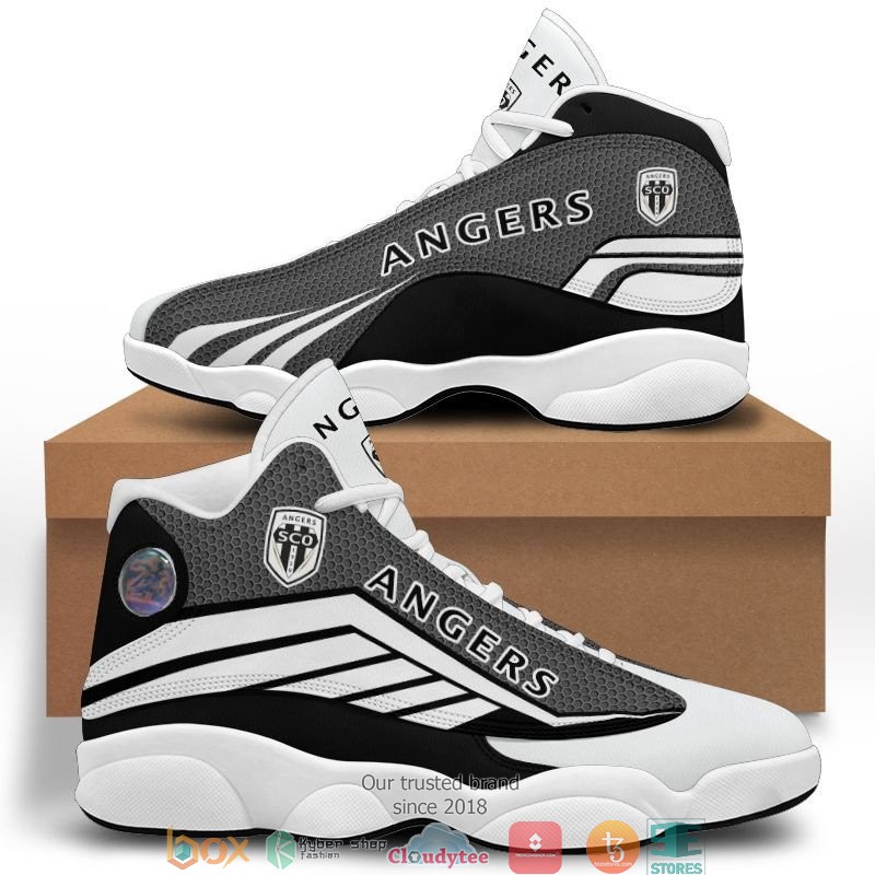 Angers SCO Air Jordan 13 Sneaker Shoes 3 Angers SCO Air Jordan 13 Sneaker Shoes 1 2