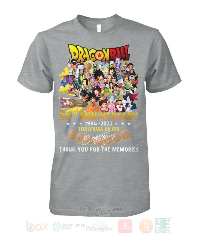 BEST Anime Dragon Ball 38th Anniversary 1984-2022 Toriyama Akira Unisex Hoodie, Shirt 3 Anime Dragon Ball 38th Anniversary 1984 2022 Toriyama Akira Hoodie Shirt 1 2