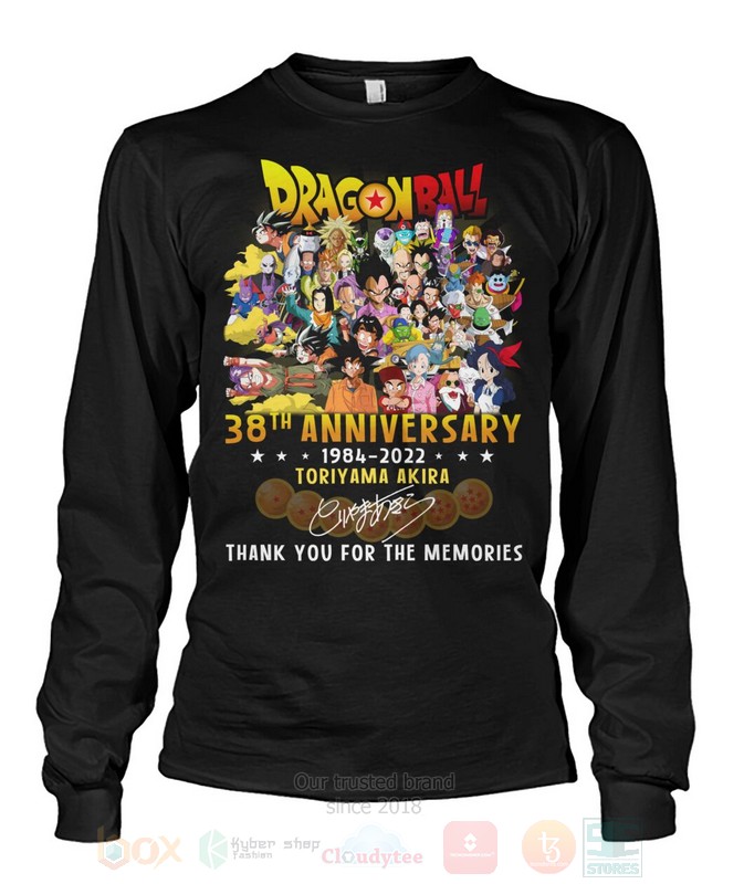 BEST Anime Dragon Ball 38th Anniversary 1984-2022 Toriyama Akira Unisex Hoodie, Shirt 5 Anime Dragon Ball 38th Anniversary 1984 2022 Toriyama Akira Hoodie Shirt 1 2 3 4