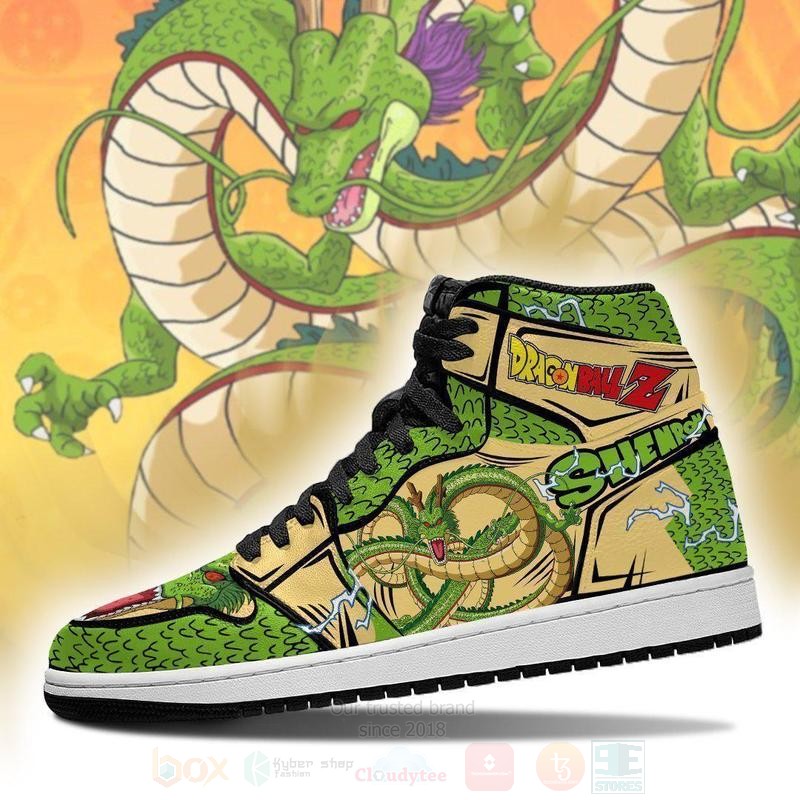 Anime Dragon Ball Shenron Air Jordan High Top Shoes