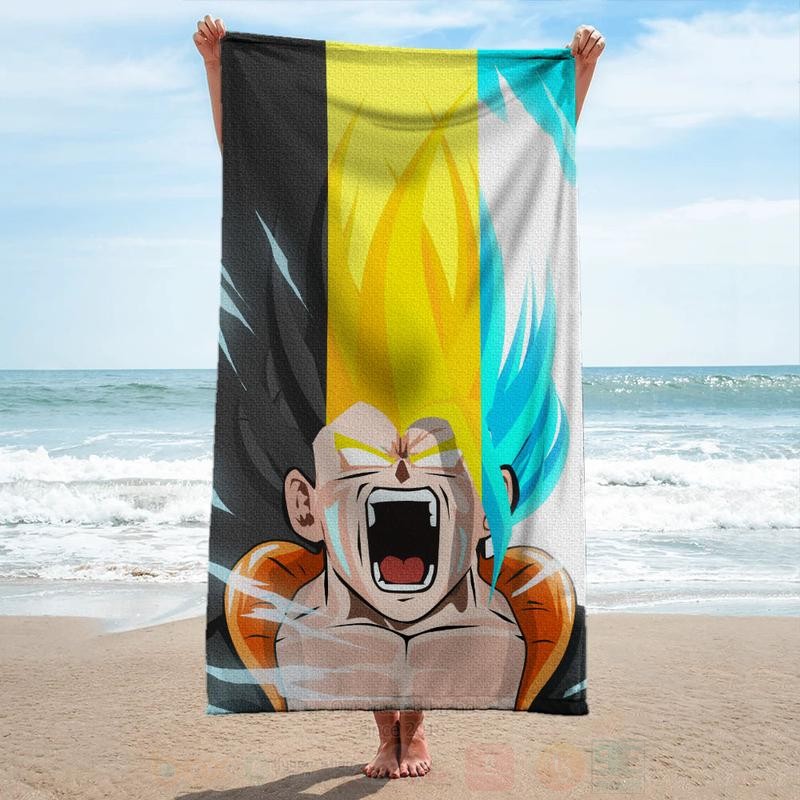 Anime Dragon Ball Z Son Microfiber Beach Towel 1