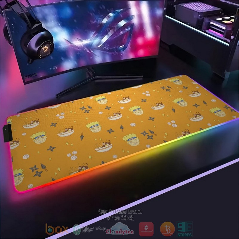 Anime Naruto Ramen Led Mousepad