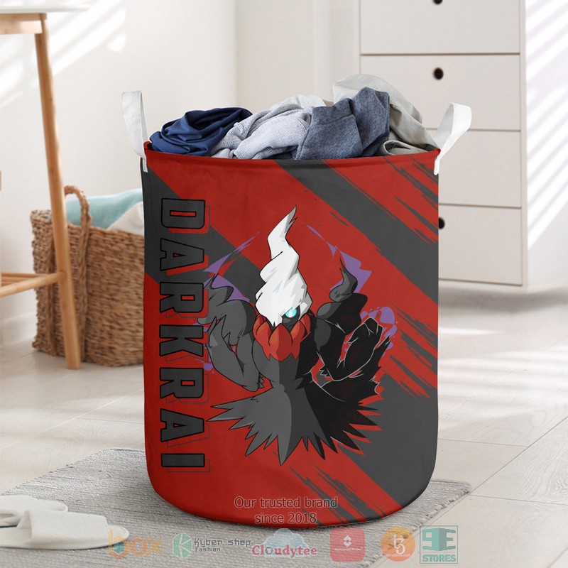 Anime Pokemon Darkrai Laundry Basket 1