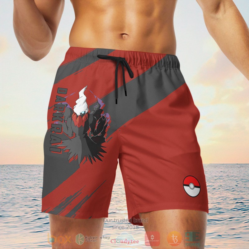NEW Anime Pokemon Darkrai Men Shorts 9 Anime Pokemon Darkrai Men Shorts