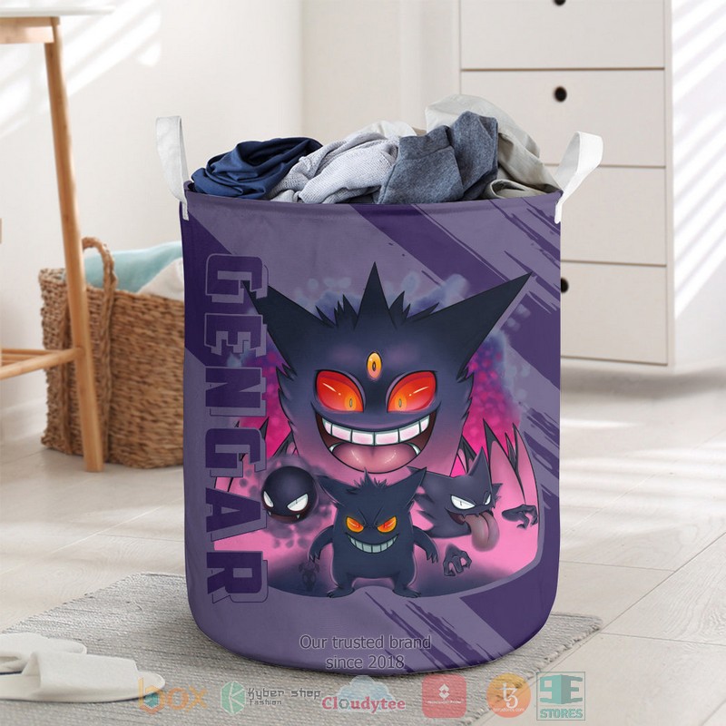 Anime Pokemon Gengar Laundry Basket 1
