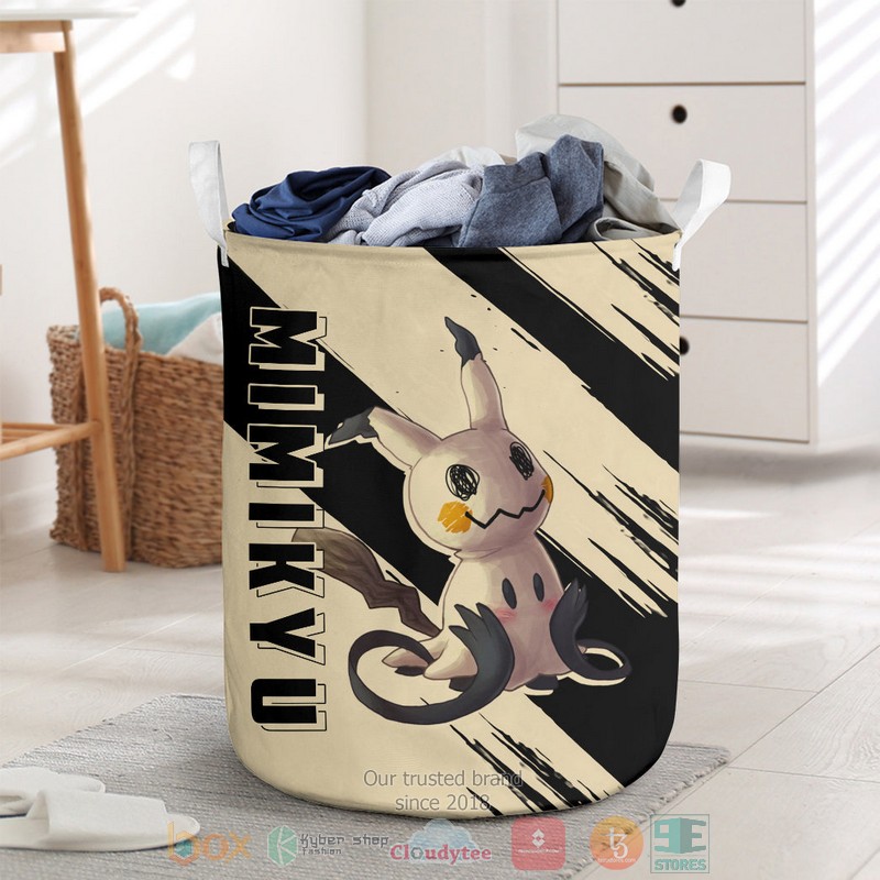Anime Pokemon Mimikyu Laundry Basket 1