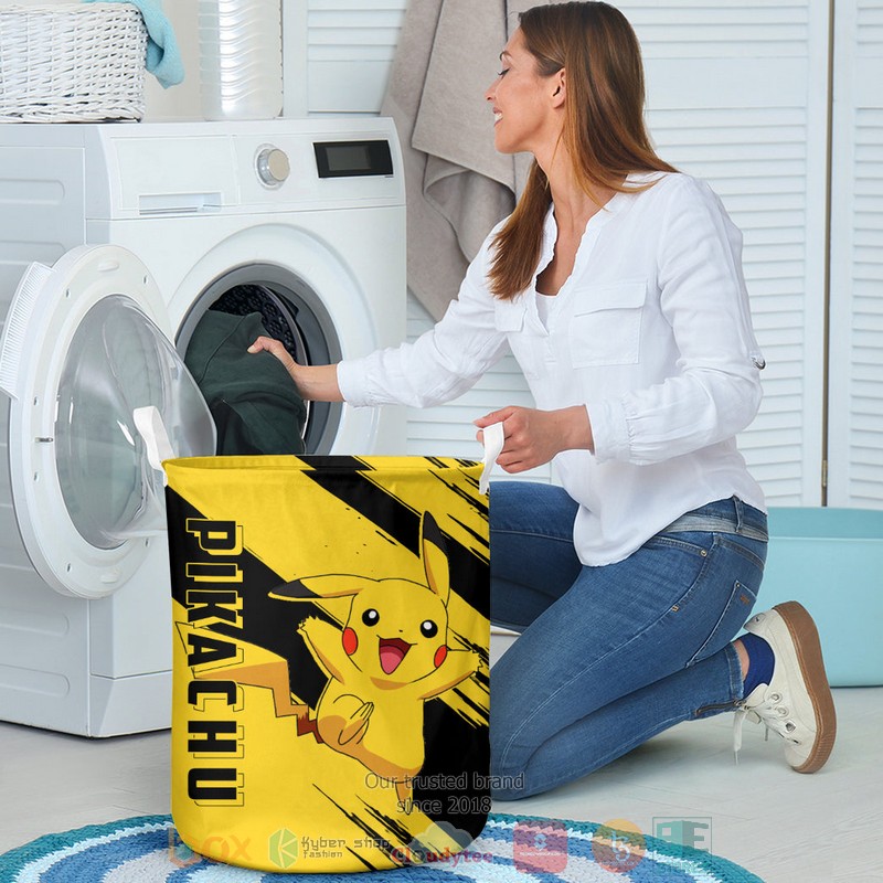 Anime Pokemon Pikachu Laundry Basket