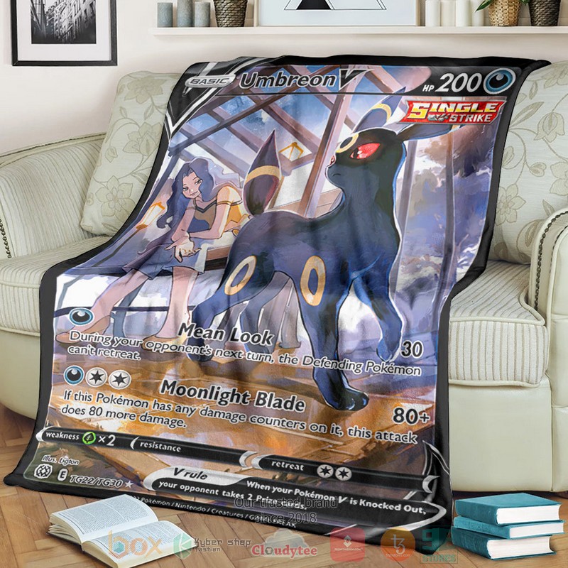 Anime Umbreon V 2022 Soft Blanket