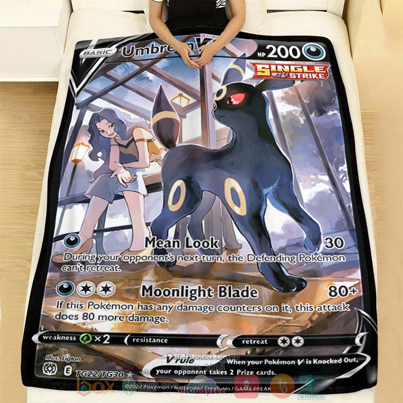 Anime Umbreon V 2022 Soft Blanket 1
