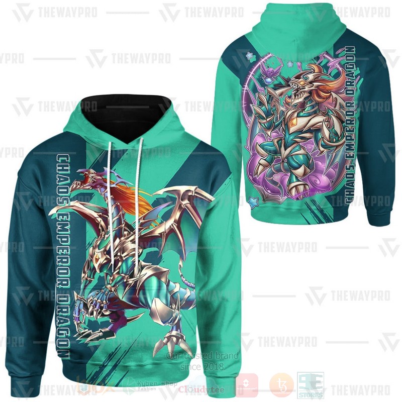 Anime YGO Chaos Emperor Dragon Custom Hoodie Shirt