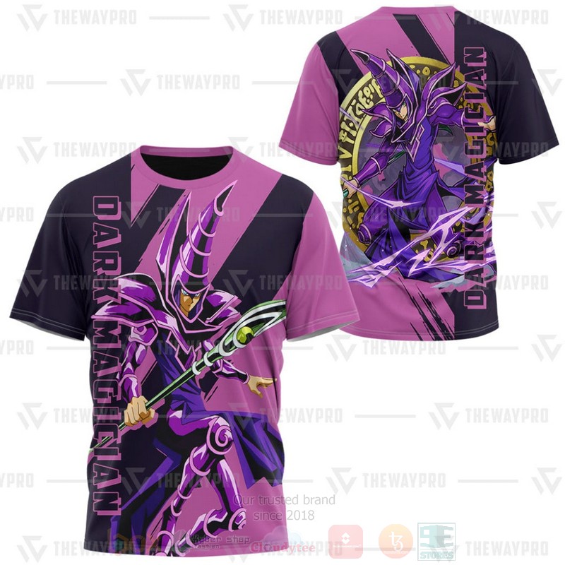 Anime YGO Dark Magician Custom Purple Hoodie Shirt 1 2 3 4 5