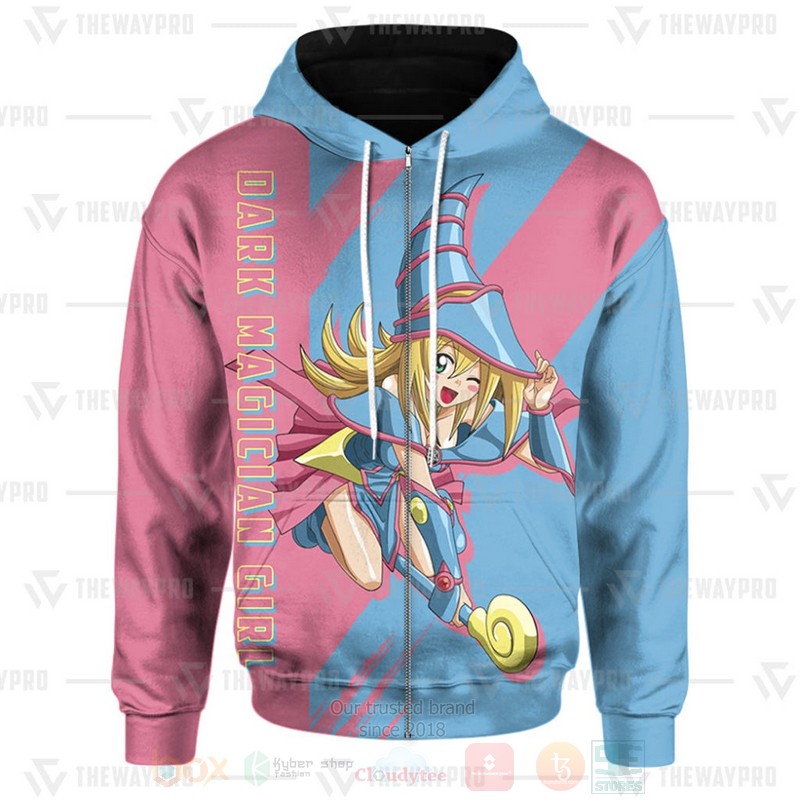 BEST Anime YGO Dark Magician Girl Custom Hoodie, Shirt 3 Anime YGO Dark Magician Girl Custom Hoodie Shirt 1 2