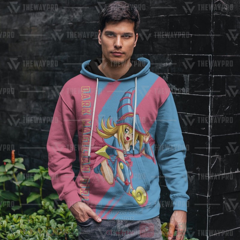 BEST Anime YGO Dark Magician Girl Custom Hoodie, Shirt 4 Anime YGO Dark Magician Girl Custom Hoodie Shirt 1 2 3