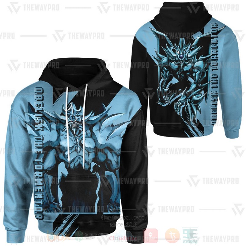 Anime YGO Obelisk The Tormentor Custom Hoodie Shirt