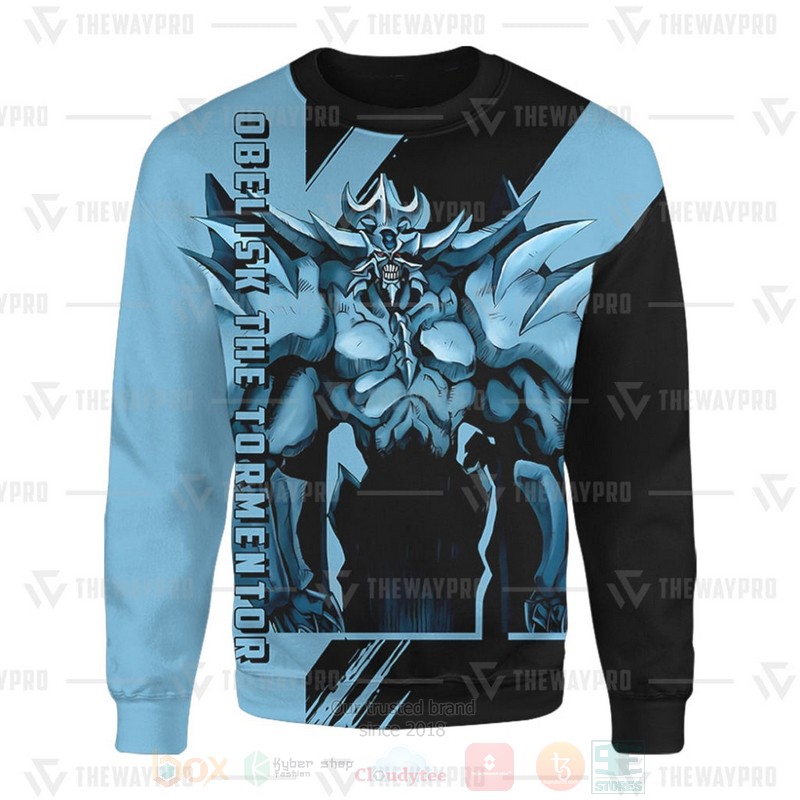 Anime YGO Obelisk The Tormentor Custom Hoodie Shirt 1 2 3 4
