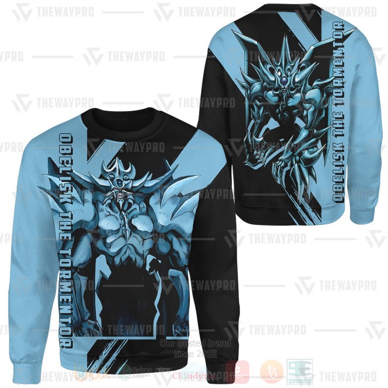 Anime YGO Obelisk The Tormentor Custom Hoodie Shirt 1 2 3 4 5