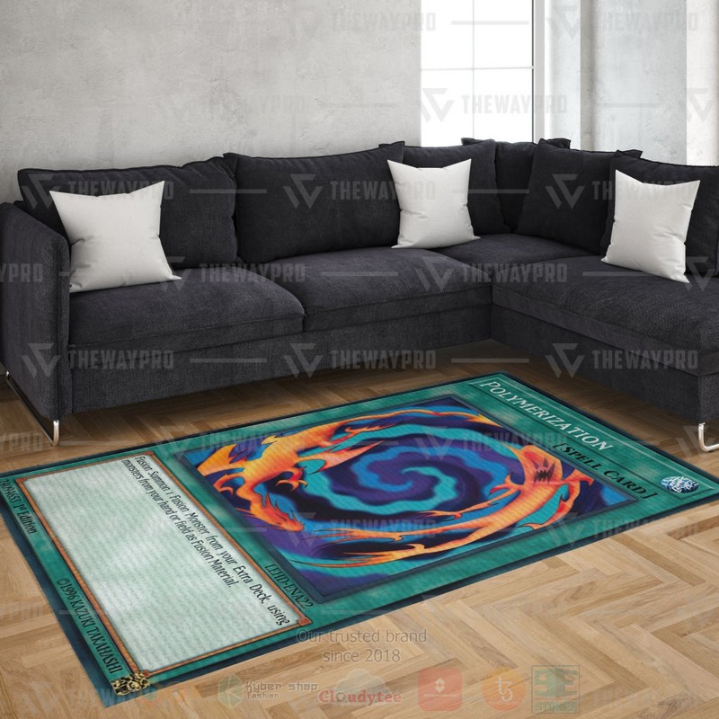 Anime YGO Polymerization Custom Rug 1