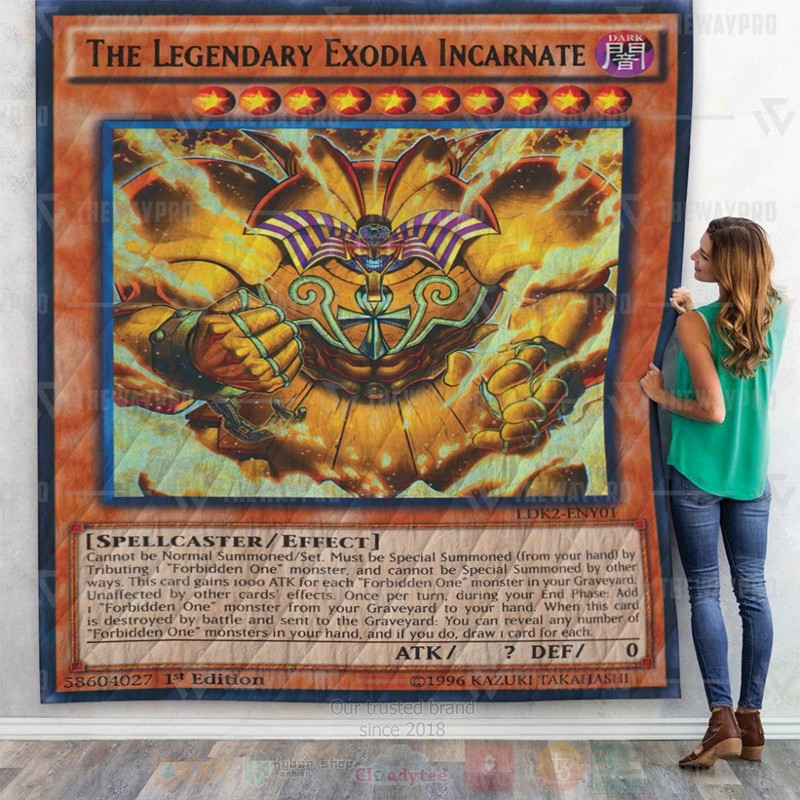 Anime YGO The Legendary Exodia Incarnate Custom Quilt