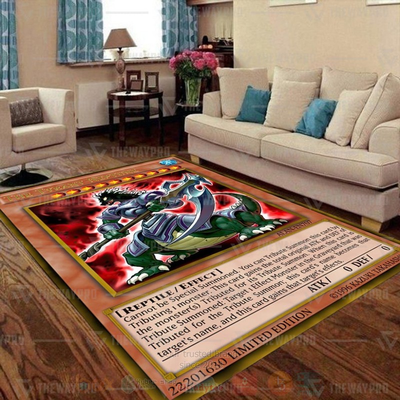 Anime YGO The Tyrant Neptune Custom Rug