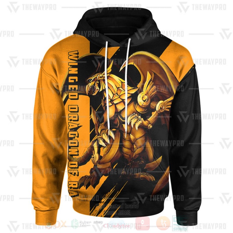 BEST Anime YGO Winged Dragon Of Ra Custom Hoodie, Shirt 2 Anime YGO Winged Dragon Of Ra Custom Hoodie Shirt 1