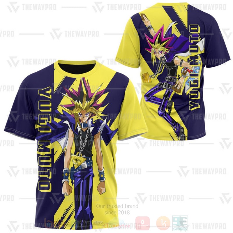 Anime YGO Yugi Muto Custom Hoodie Shirt 1 2 3 4 5 6
