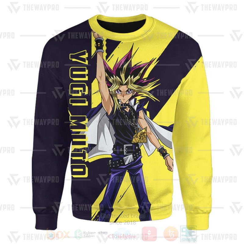 BEST Anime YGO Yugi Muto Custom Yellow-Black Hoodie, Shirt 5 Anime YGO Yugi Muto Custom Yellow Black Hoodie Shirt 1 2 3 4
