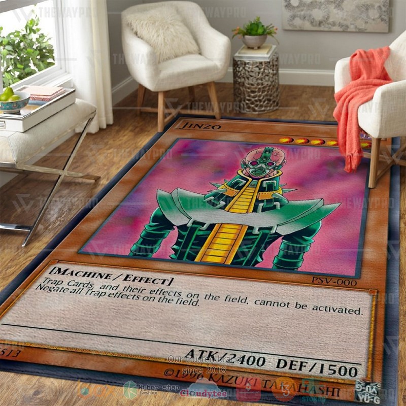 Anime Yu Gi Oh Jinzo Rectangle Rug