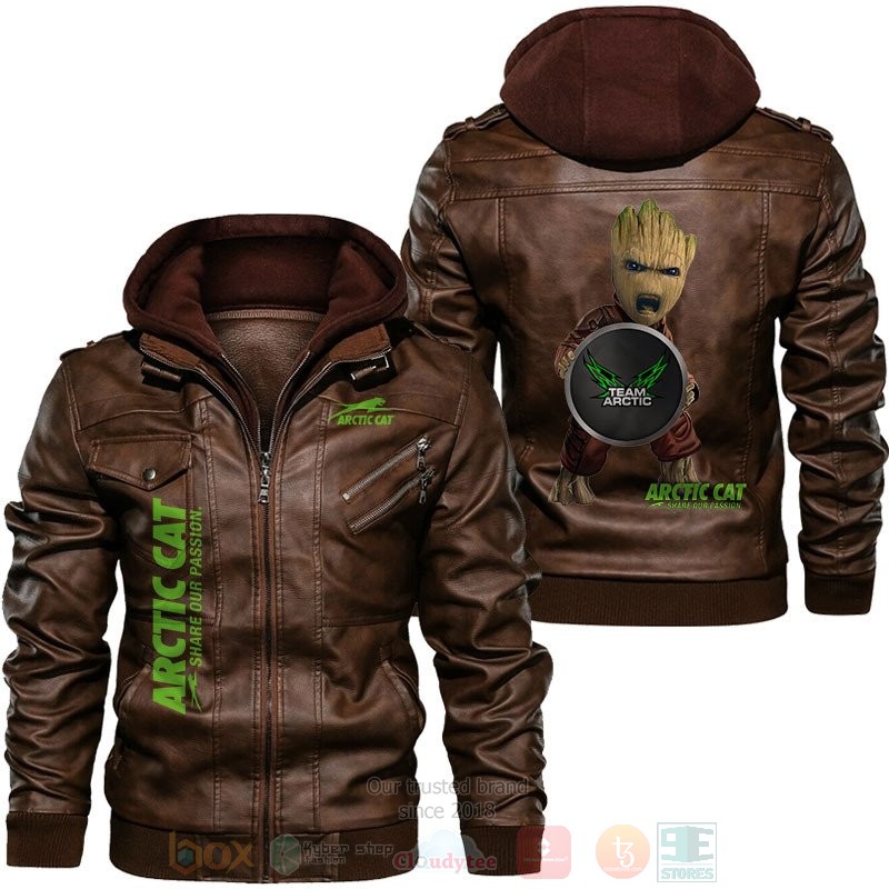 Arctic Cat Baby Groot Leather Jacket 1