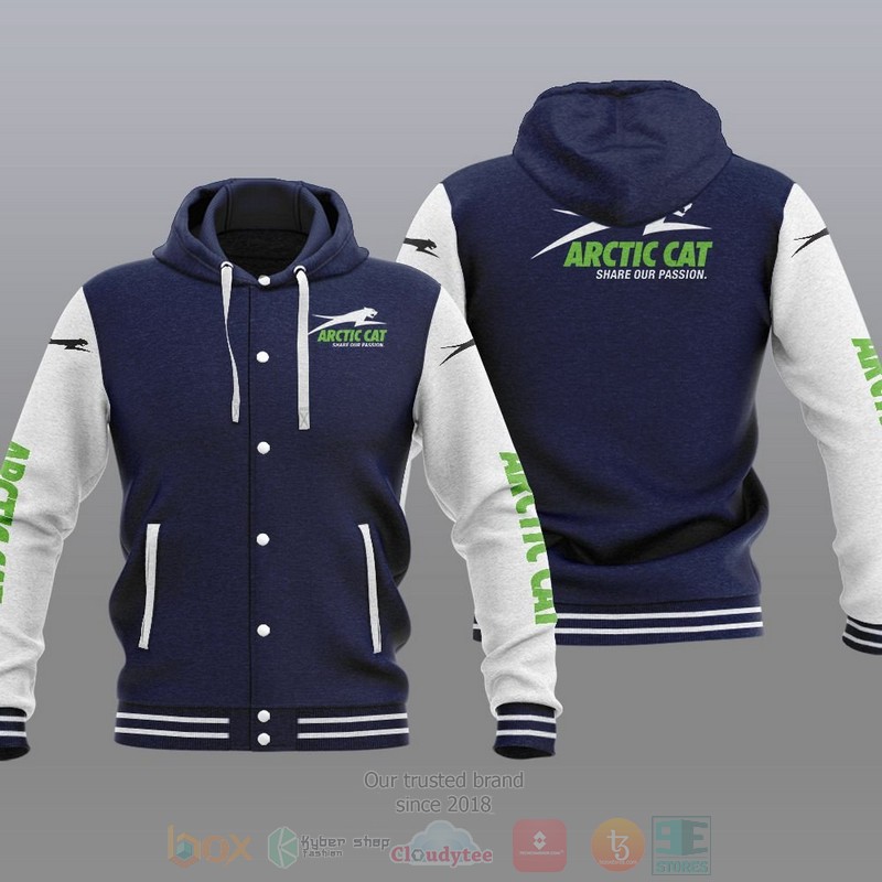NEW Arctic Cat Share Our Passion Car 3D Jacket Hooded 3 Arctic Cat Share Our Passion Car Baseball Jacket Hoodie 1 2