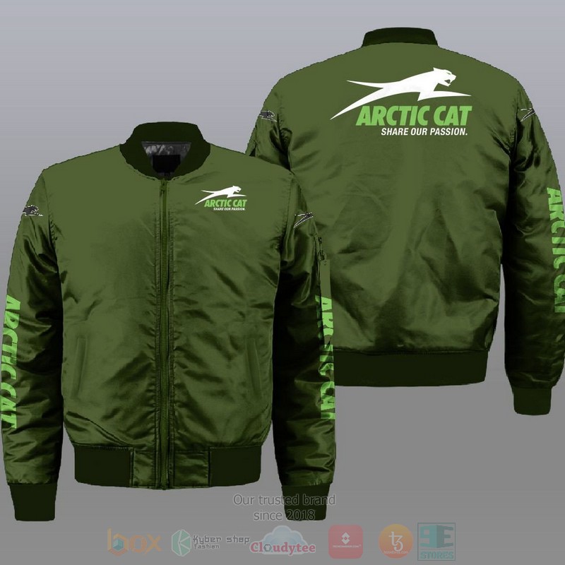 NEW Arctic Cat Share Our Passion Car 3D Bomber Jacket 3 Arctic Cat Share Our Passion Car Bomber Jacket 1 2