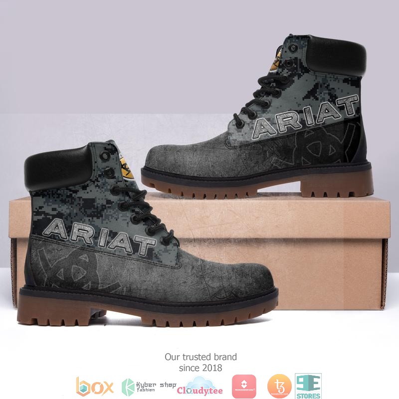 Ariat Grey Timberland Boots