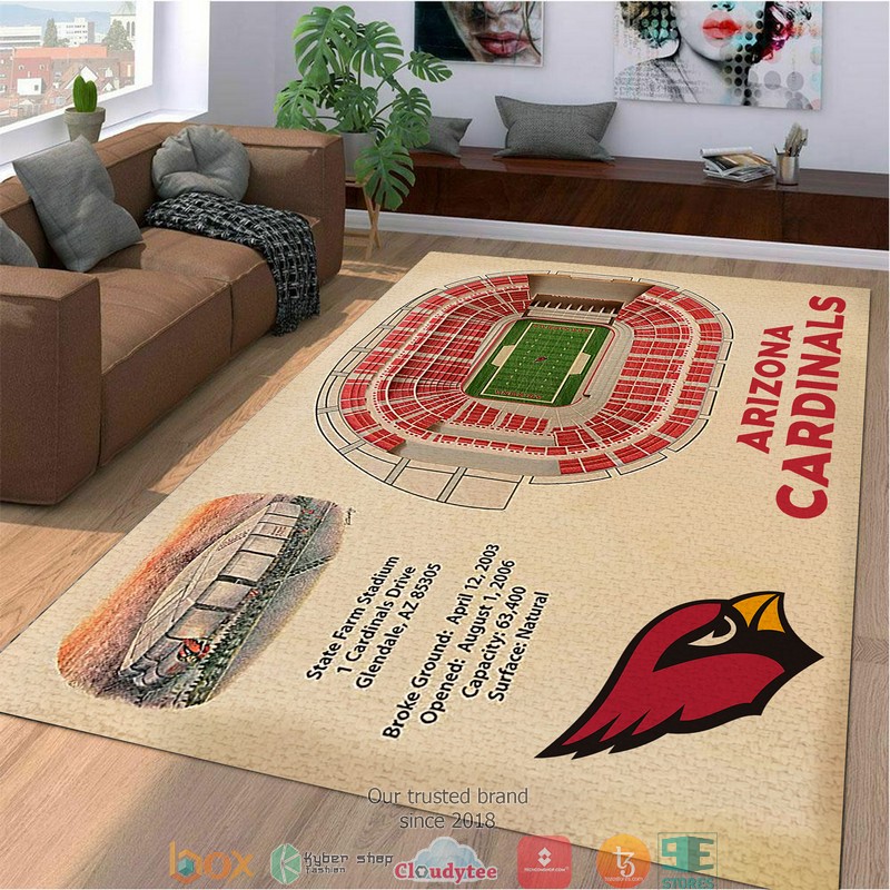 Arizona Cardinals Stadium Rug