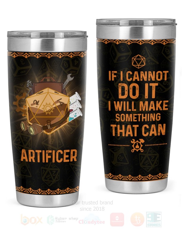 Artificer If I Cannot Do It I Will Make Something That Can Tumbler
