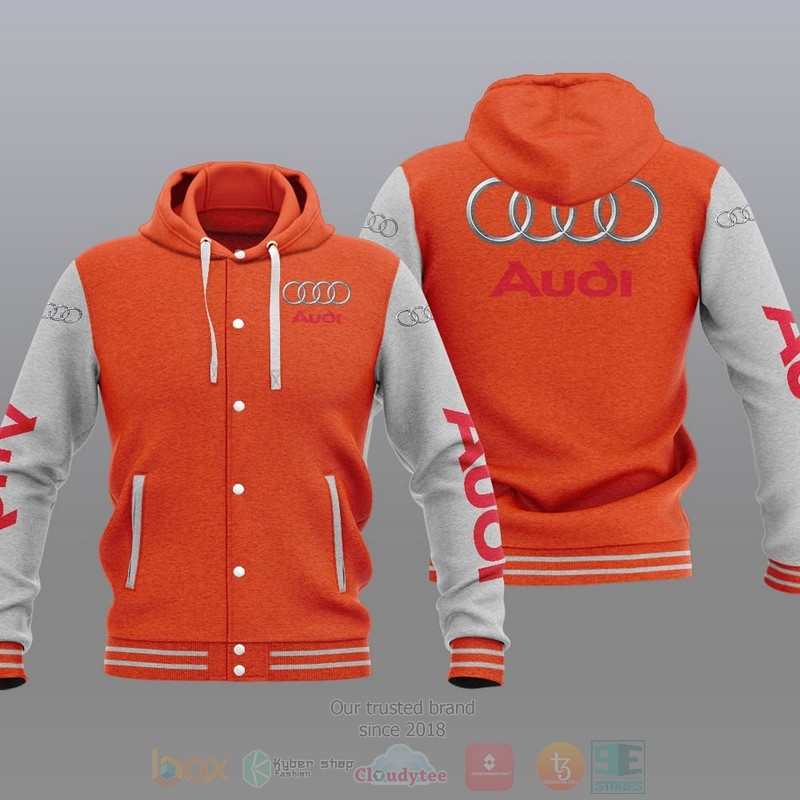 NEW Audi Car 3D Jacket Hooded 6 Audi Car Baseball Jacket Hoodie 1 2 3 4 5