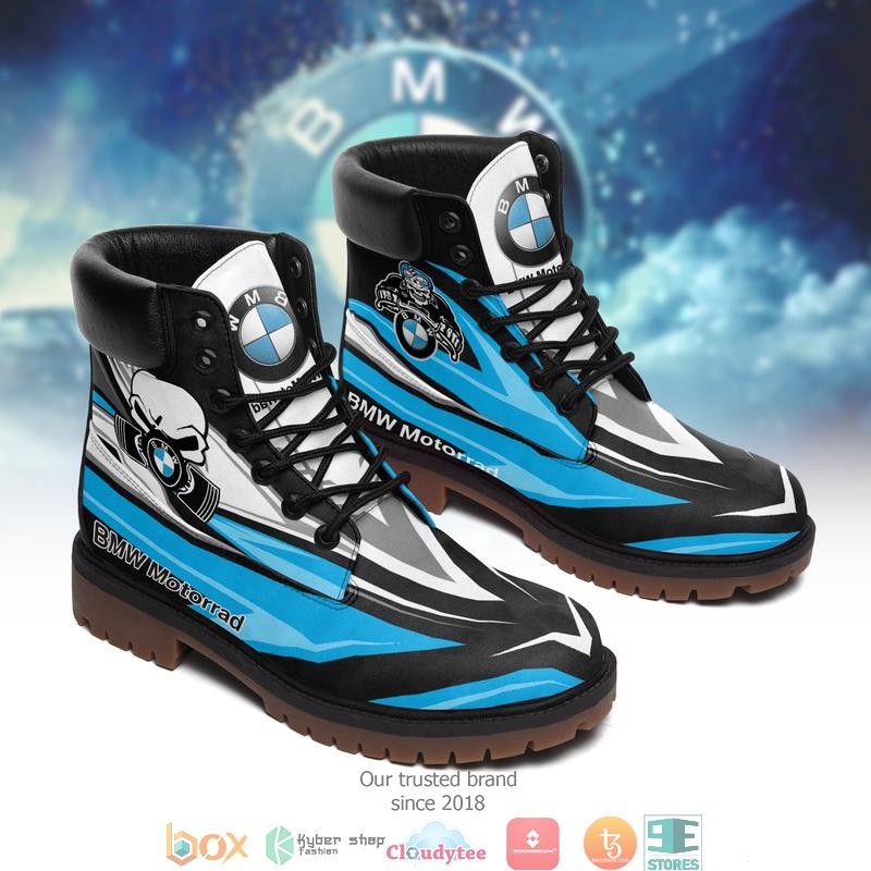 BMW Motorrad Blue Timberland Boots