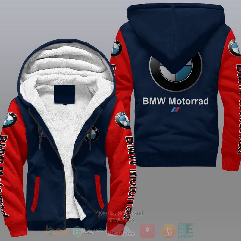 NEW BMW Motorrad Car Fleece Jacket 4 BMW Motorrad Car Fleece Hoodie 1 2 3
