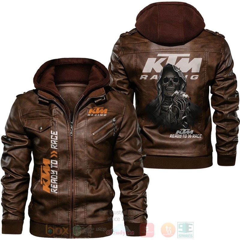 BMW Motorrad Skull Leather Jacket